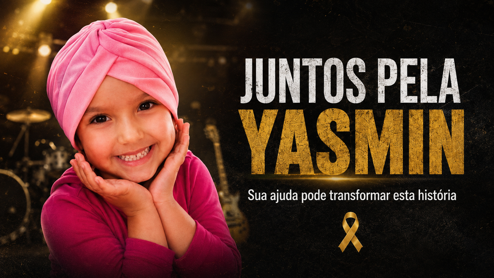 Grupo Insanos realiza jantar e show de rock para ajudar no tratamento da pequena Yasmin